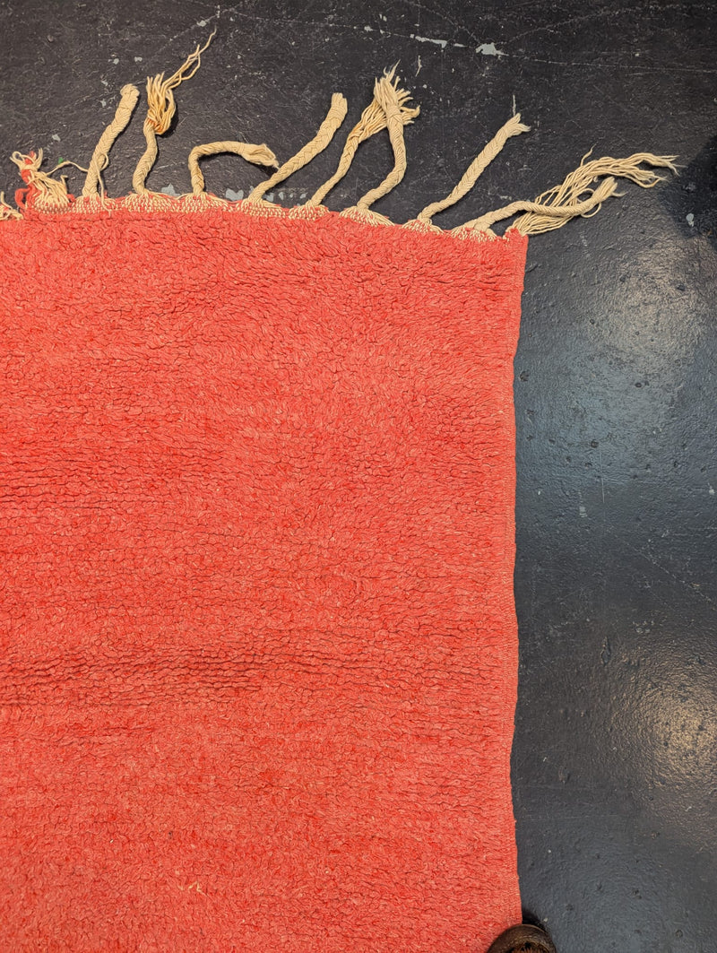 'Coral Pink' Beni Ourain Rug RUBO025