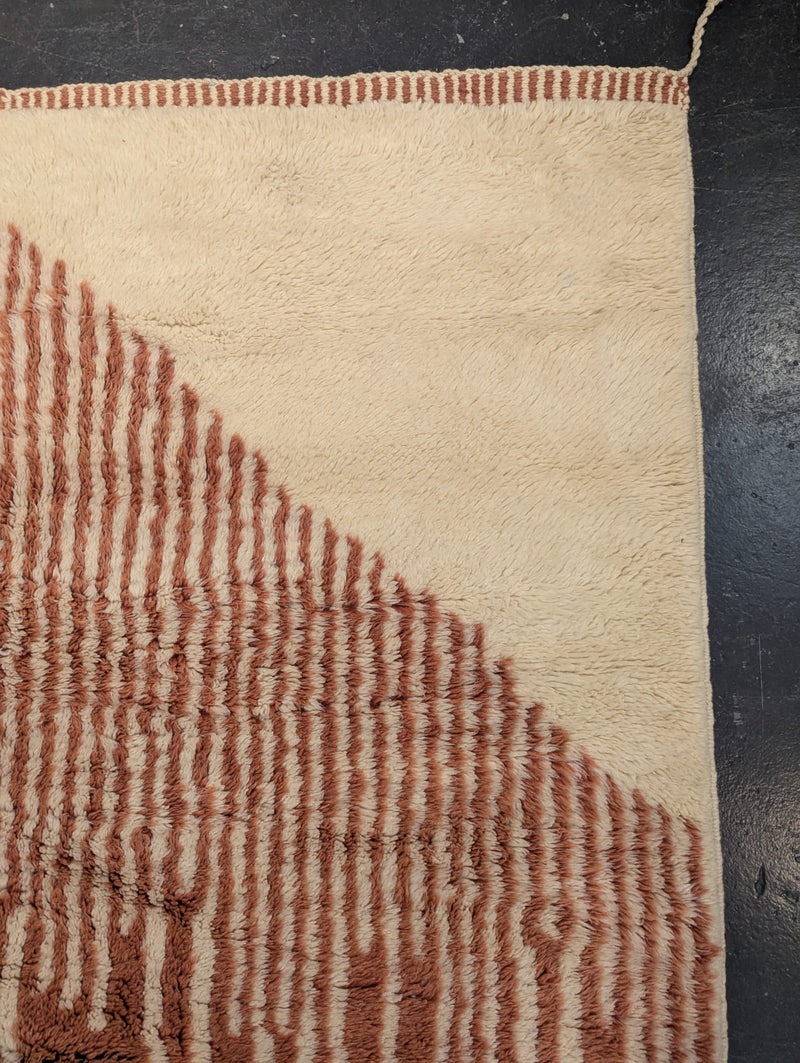 "I'm Mirroring You" Large Contemporary Beni Mrirt Rug RUBO026