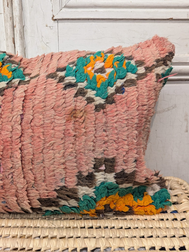 Antique Rug Fragment Cushion CUR016