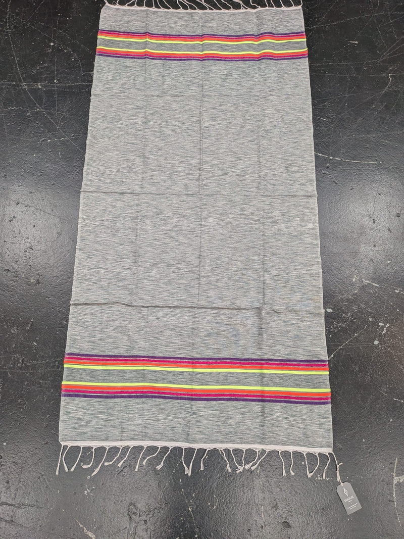 'Chadi' Hammam Towel - Green/Multi  BLHT015