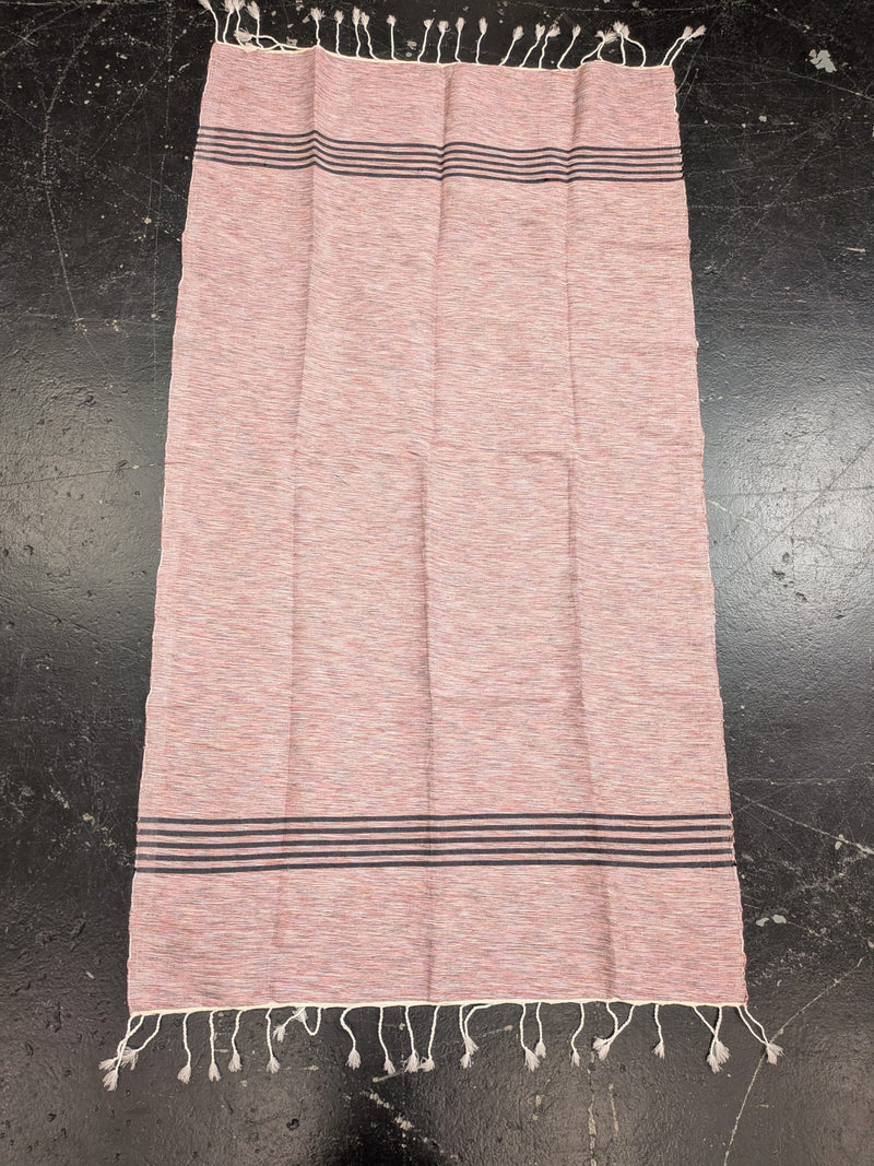 'Choukri' Hammam Towel - Pink/Multi  BLHT017