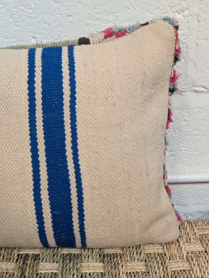Antique Rug Fragment Cushion CUR026