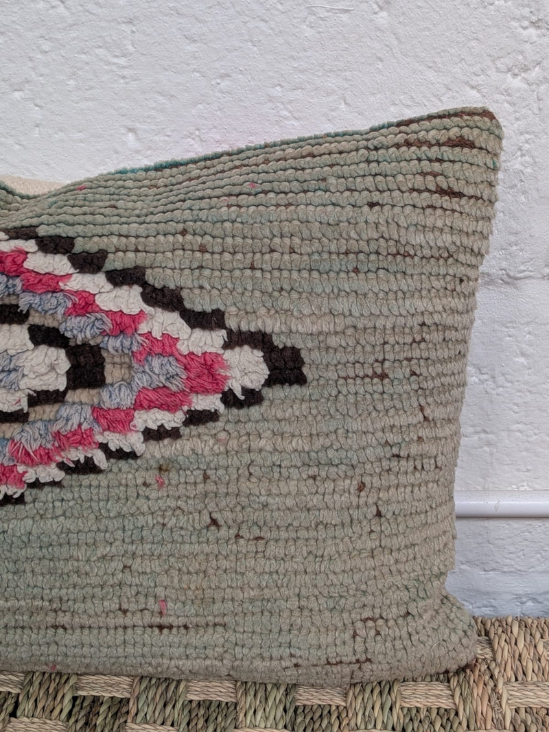 Antique Rug Fragment Cushion CUR026