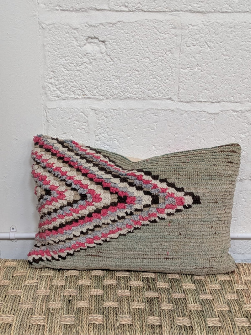 Antique Rug Fragment Cushion CUR026