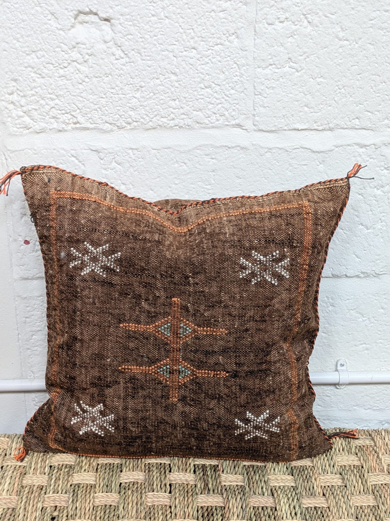 Moroccan Cactus Silk Cushion CUCS060
