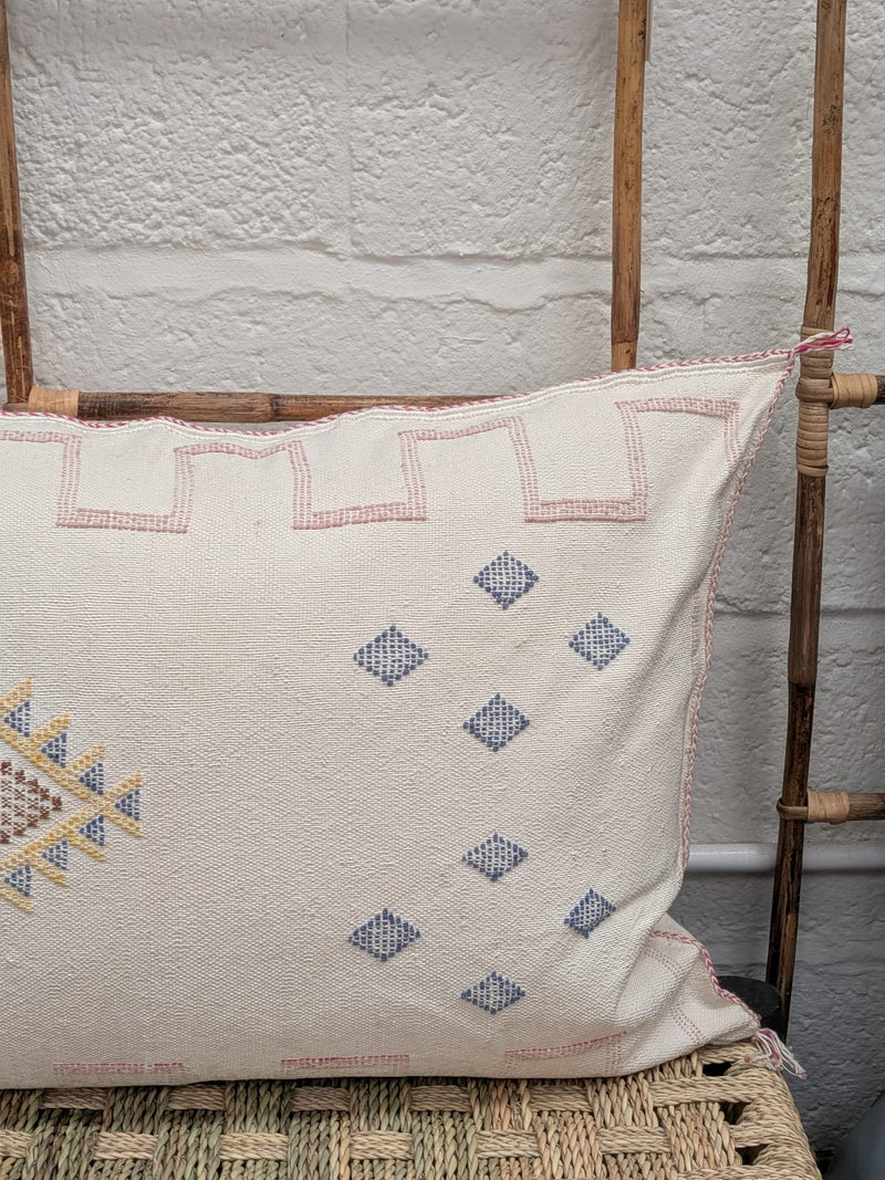 Large Moroccan Cactus Silk Cushion CUCS064