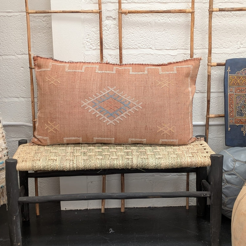 Large Moroccan Cactus Silk Cushion CUCS065