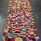 ‘Mondrian’ Boucherouite & Azilal Blended Rug RUBT008