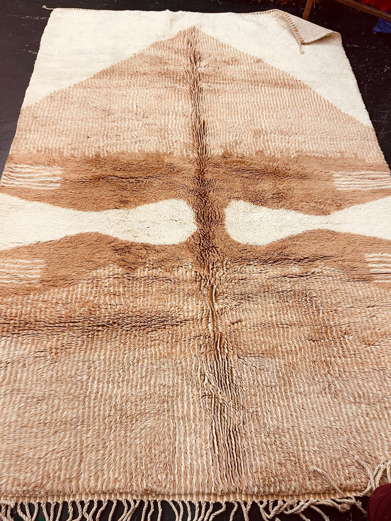 "I'm Mirroring You" Large Contemporary Beni Mrirt Rug RUBO058