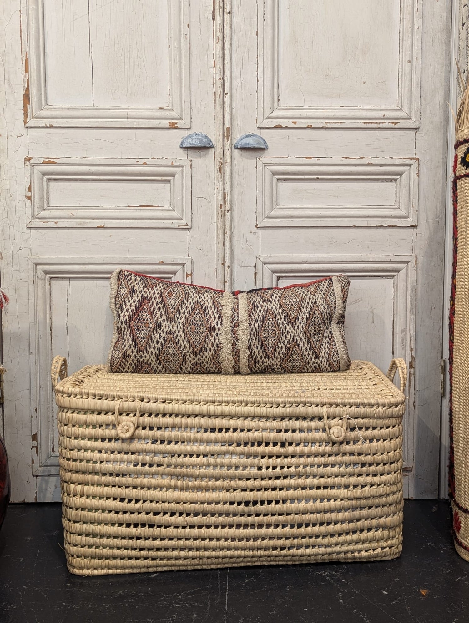 Antique Rug Fragment Cushion - CU-R 008