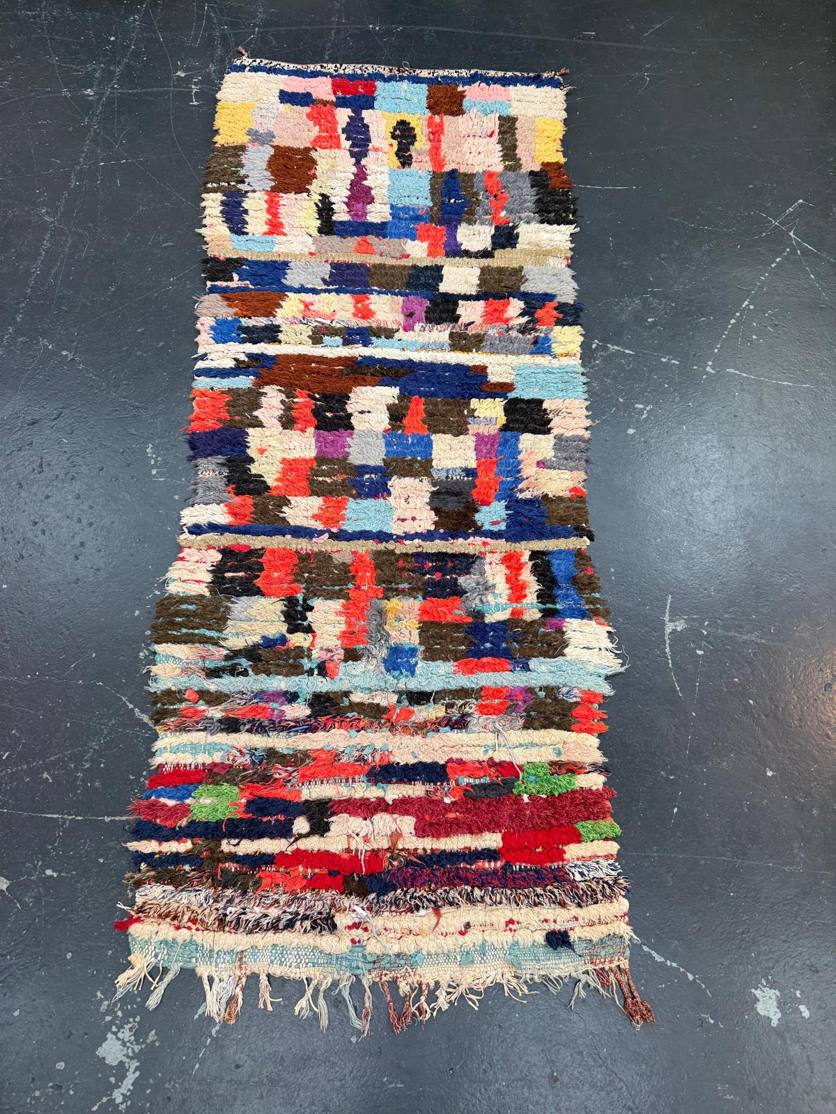 RUBT011 'Lando' Boucherouite Rug