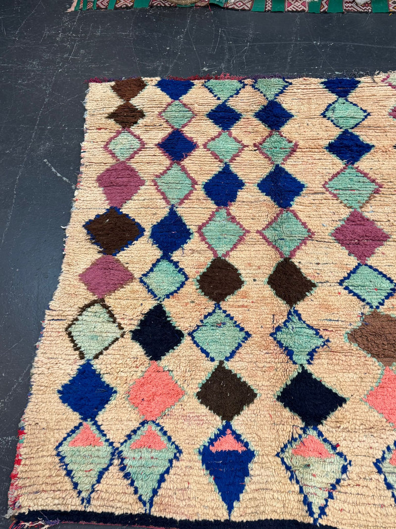 "Blue Diamonds" Azilal Rug RUAZ045