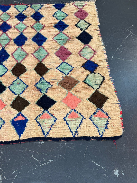 "Blue Diamonds" Azilal Rug RUAZ045