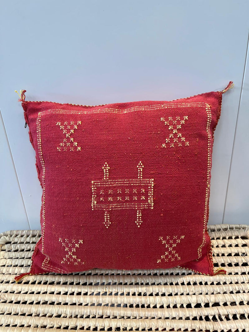 Moroccan Cactus Silk Cushion CUCS095