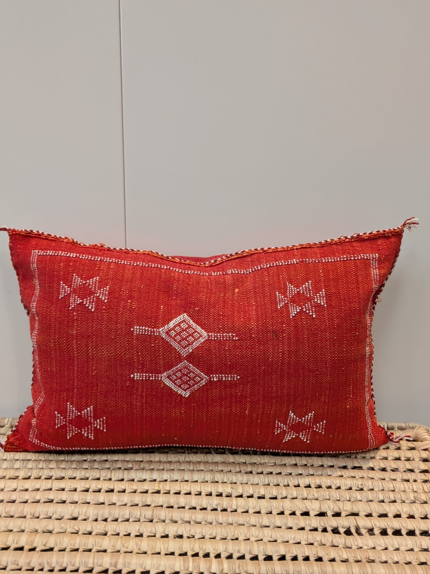 Moroccan Cactus Silk Cushion CUCS046F