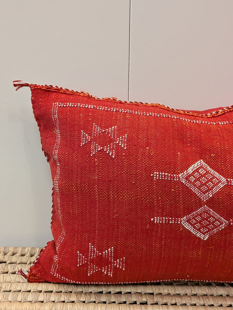 Moroccan Cactus Silk Cushion CUCS046F