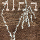 "Mountain Paths" Beni Ourain Rug RUBO079