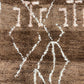 "Mountain Paths" Beni Ourain Rug RUBO079