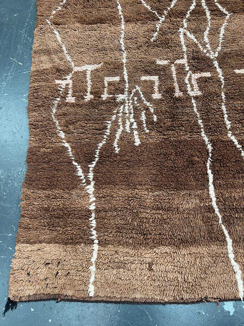 "Mountain Paths" Beni Ourain Rug RUBO079