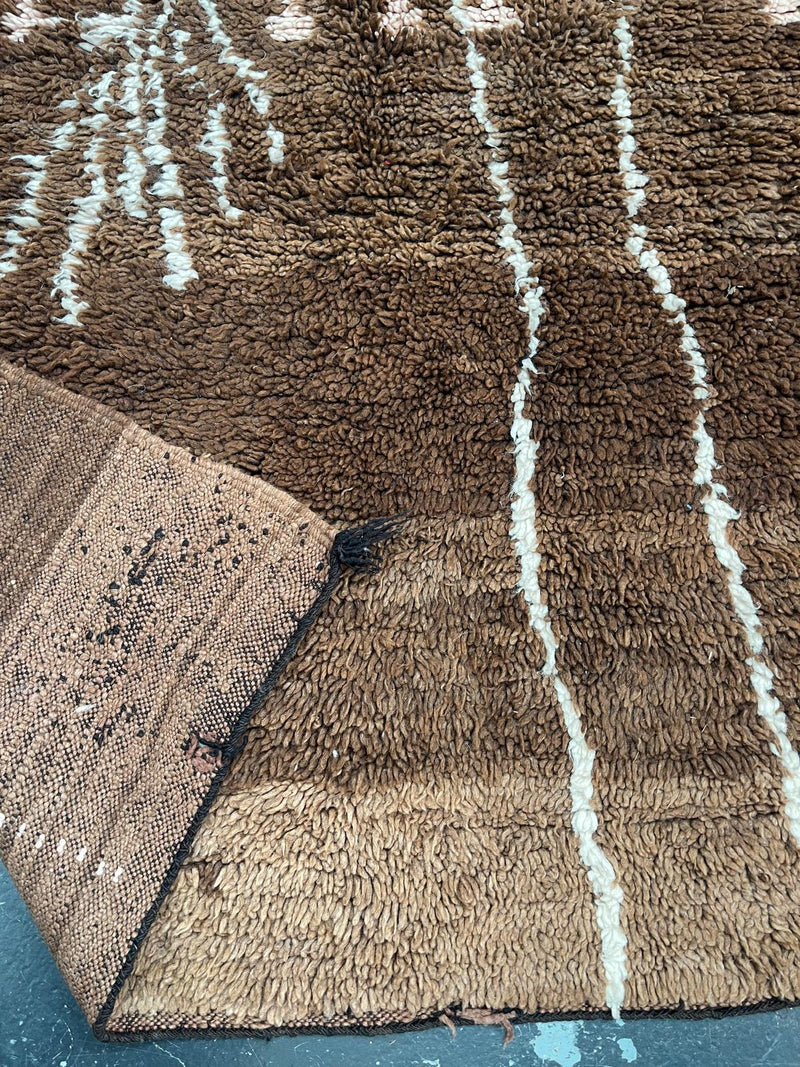 "Mountain Paths" Beni Ourain Rug RUBO079