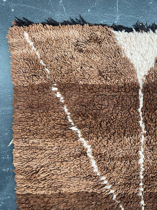 "Mountain Paths" Beni Ourain Rug RUBO079