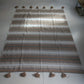Pom Pom Blanket - Earth Tones BLPP023 (beige pom)