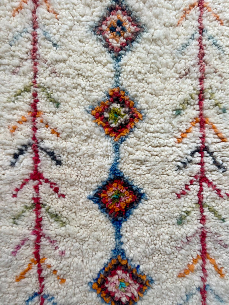 “Spring Flowers “ contemporary Beni Ourain RUBO092