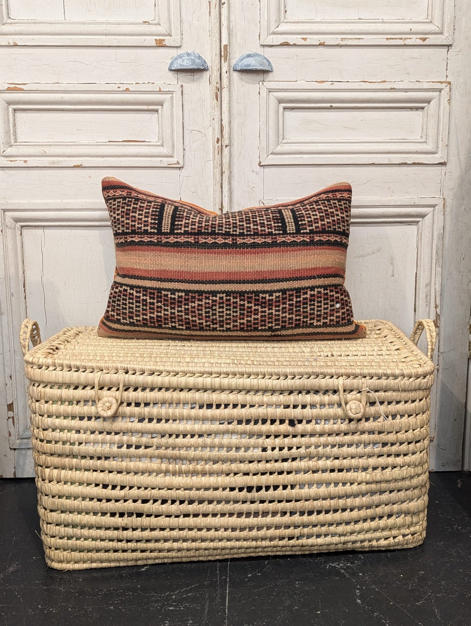 Antique Rug Fragment Cushion - CU-R 009