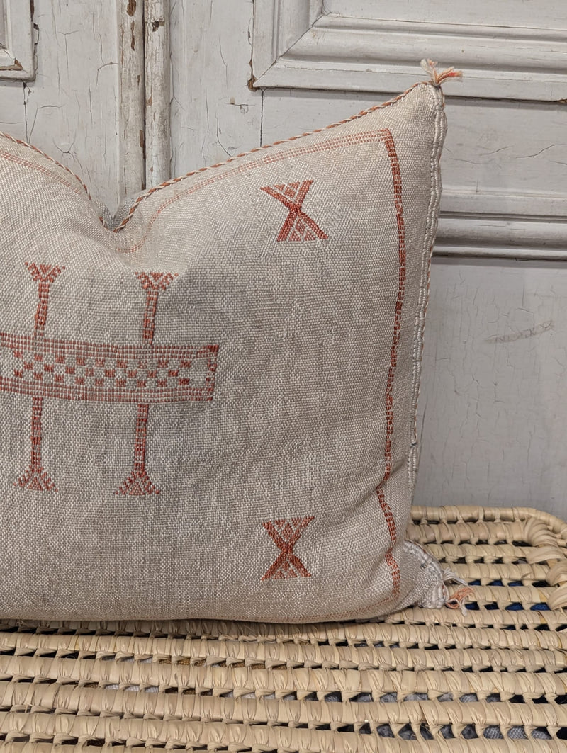 Moroccan Cactus Silk Cushion CUCS018