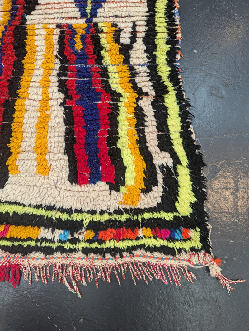 "Abracadabra" Antique 70's Azilal Rug RUAZ012