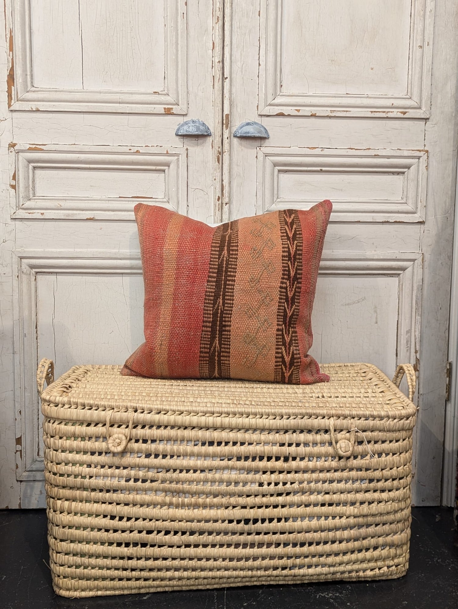 Antique Rug Fragment Cushion - CU-R 002