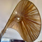 Handwoven raffia lampshade with metal frame HWLS017
