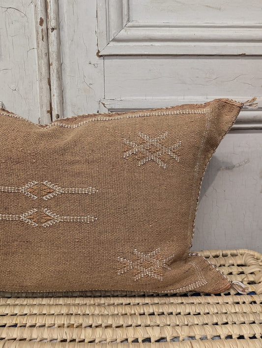 Moroccan Cactus Silk Cushion - CU-CS-002