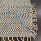 'Blue & White' Beni Ourain Flatweave Kilim Runner