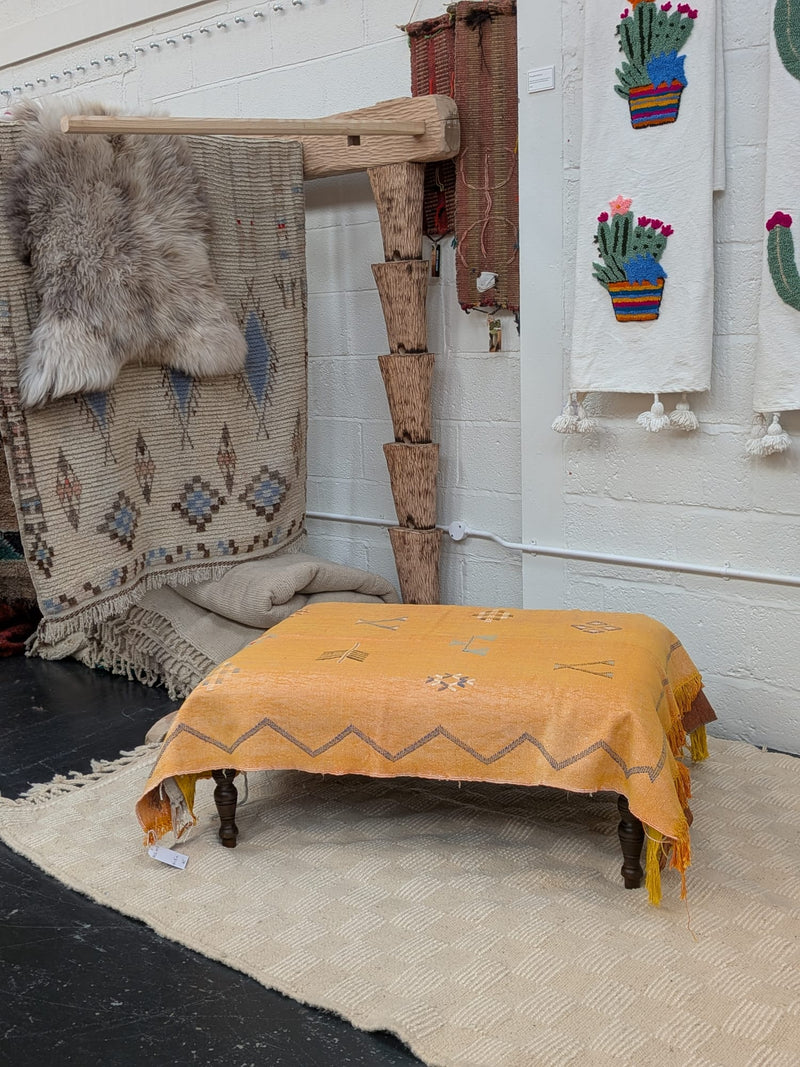 Orange Cactus Silk Rug RUCS007