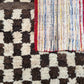 ‘Mel’ Boucherouite & Beni Ourain Blended Rug RUBT007
