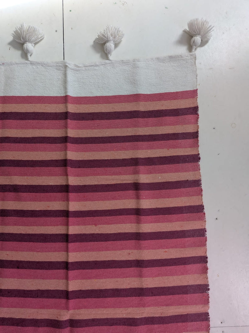 Pom Pom Blanket - Pink Tones BLPP025