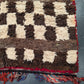 ‘Mel’ Boucherouite & Beni Ourain Blended Rug RUBT007