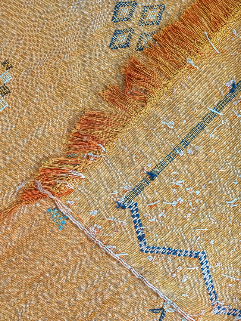 Orange Cactus Silk Rug RUCS007