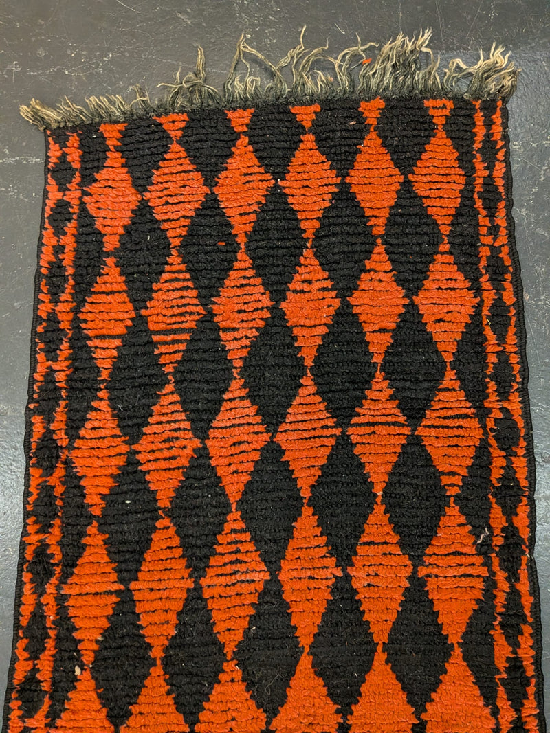 "Harlequin" Antique Azilal Rug RUAZ026