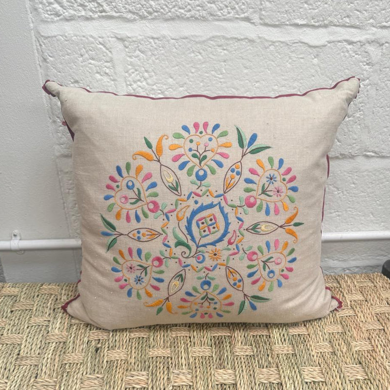 Embroidered Cushion CUE004