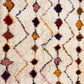 "Garlands of Joy" Contemporary Beni Ourain Rug RUB094