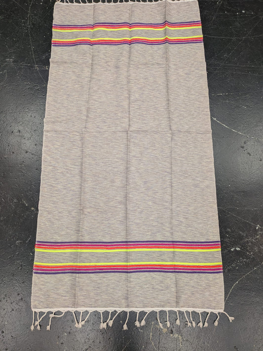 'Chihab' Hammam Towel - Lavender/Multi  BL-HT-016