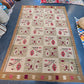 Rare Slavic hand woven flatweave kilim RUKM029