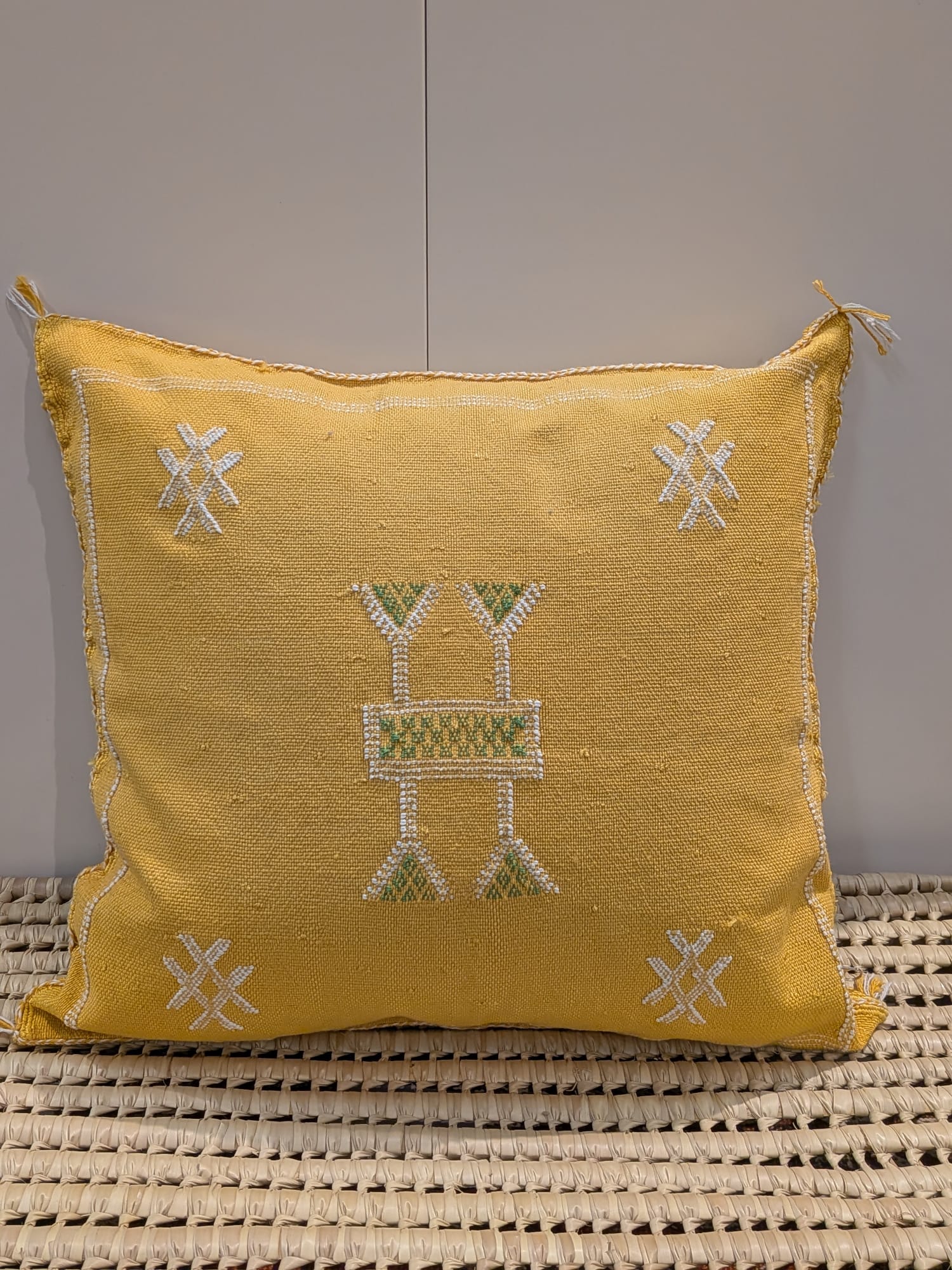 Moroccan Cactus Silk Cushion CUCS084