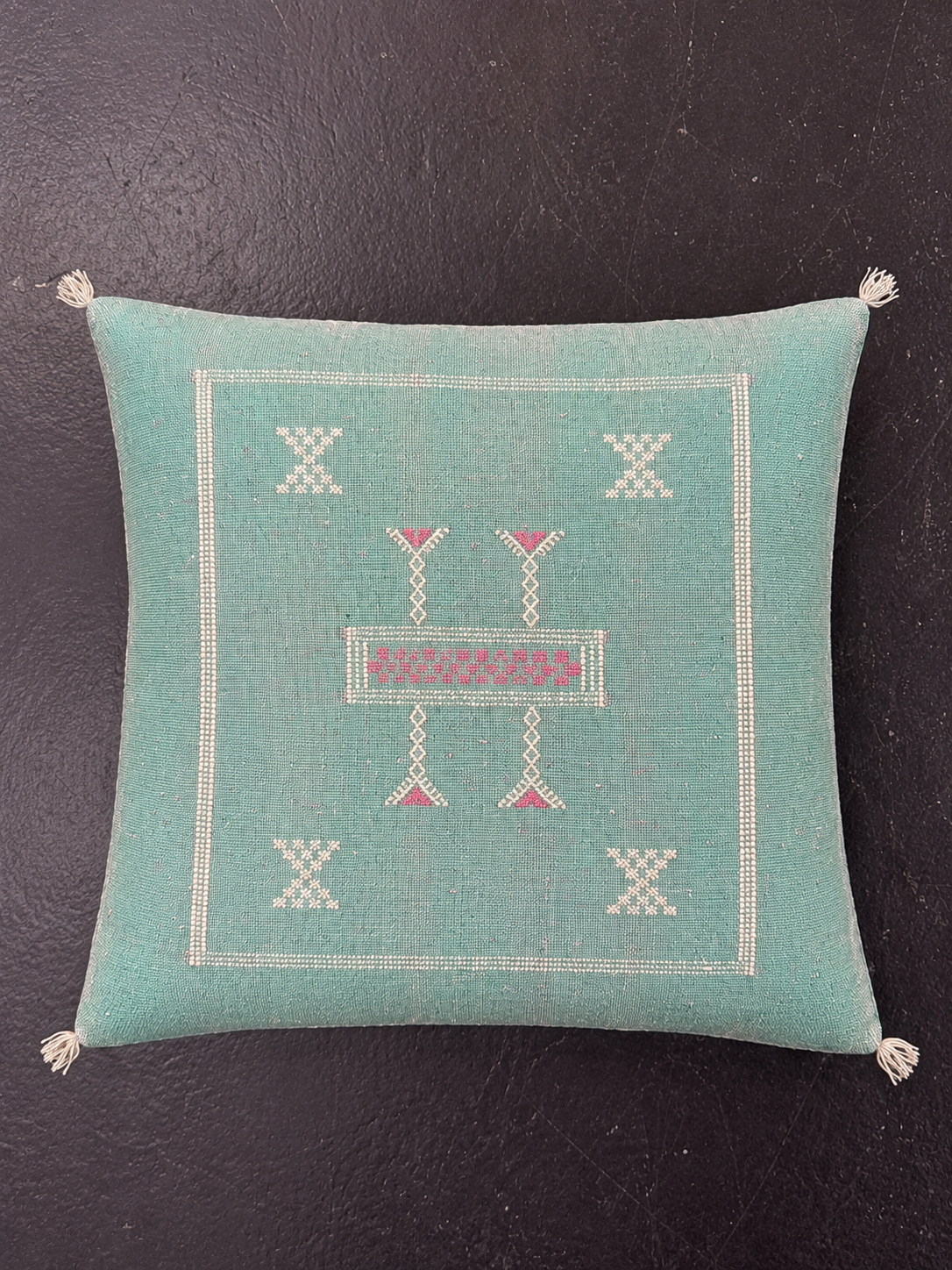 Moroccan Cactus Silk Cushion CUCS137