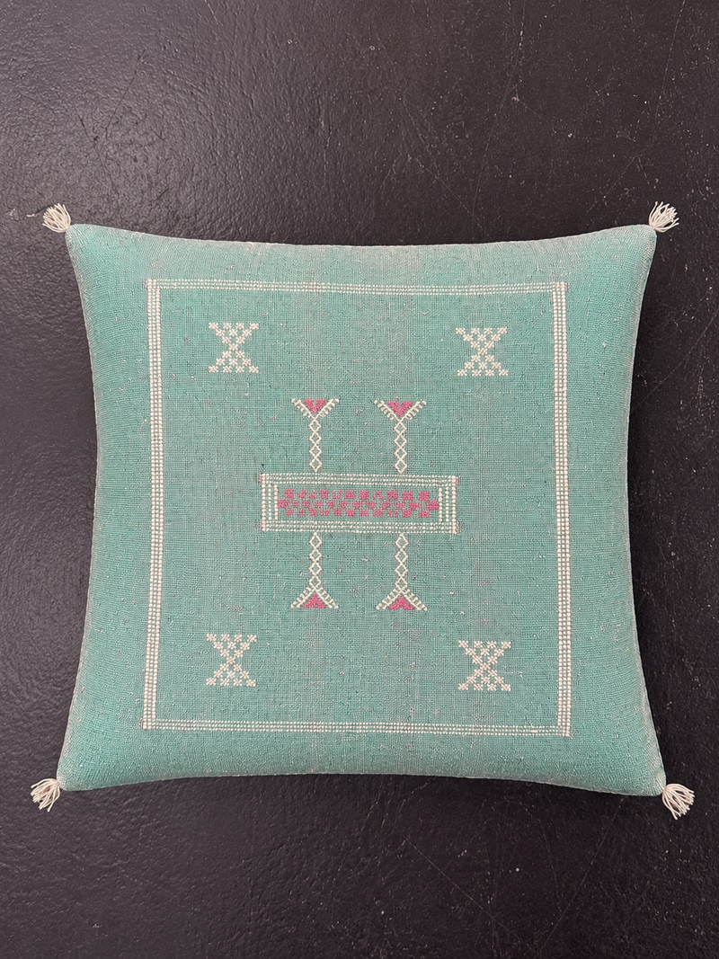 Moroccan Cactus Silk Cushion CUCS137