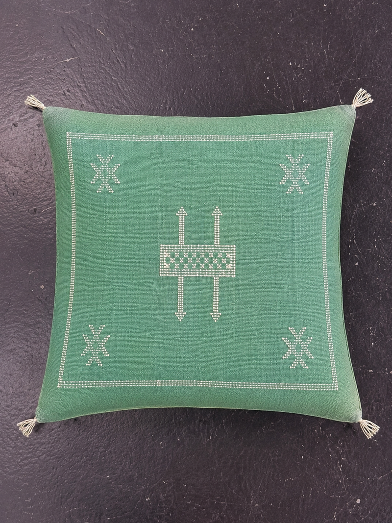 Moroccan Cactus Silk Cushion CUCS138