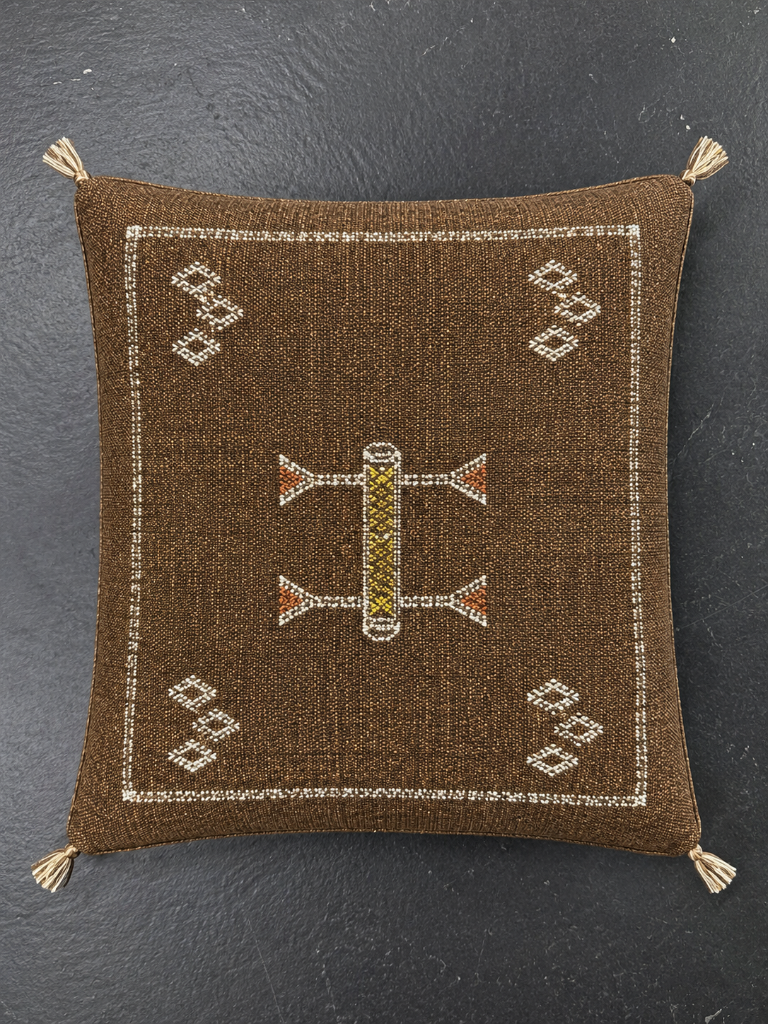 Moroccan Cactus Silk Cushion CUCS135