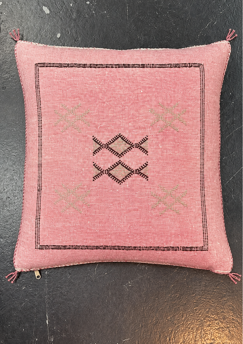 Moroccan Cactus Silk Cushion CUCS139